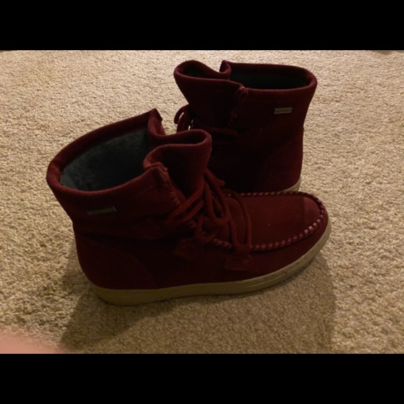 Cougar suede moccasin booties